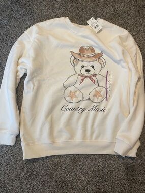 Country music teddy bear sweater